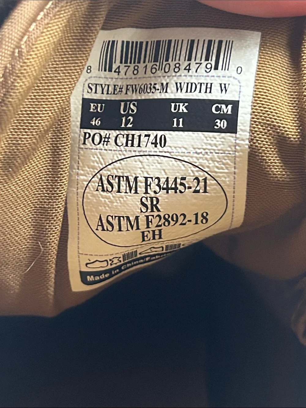 Carhartt Men's 6
